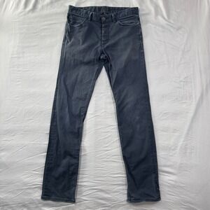 Theory Mens Haydin Editor Pants Slim Fit Dark Navy Blue Sz 30x30.5 Career Office